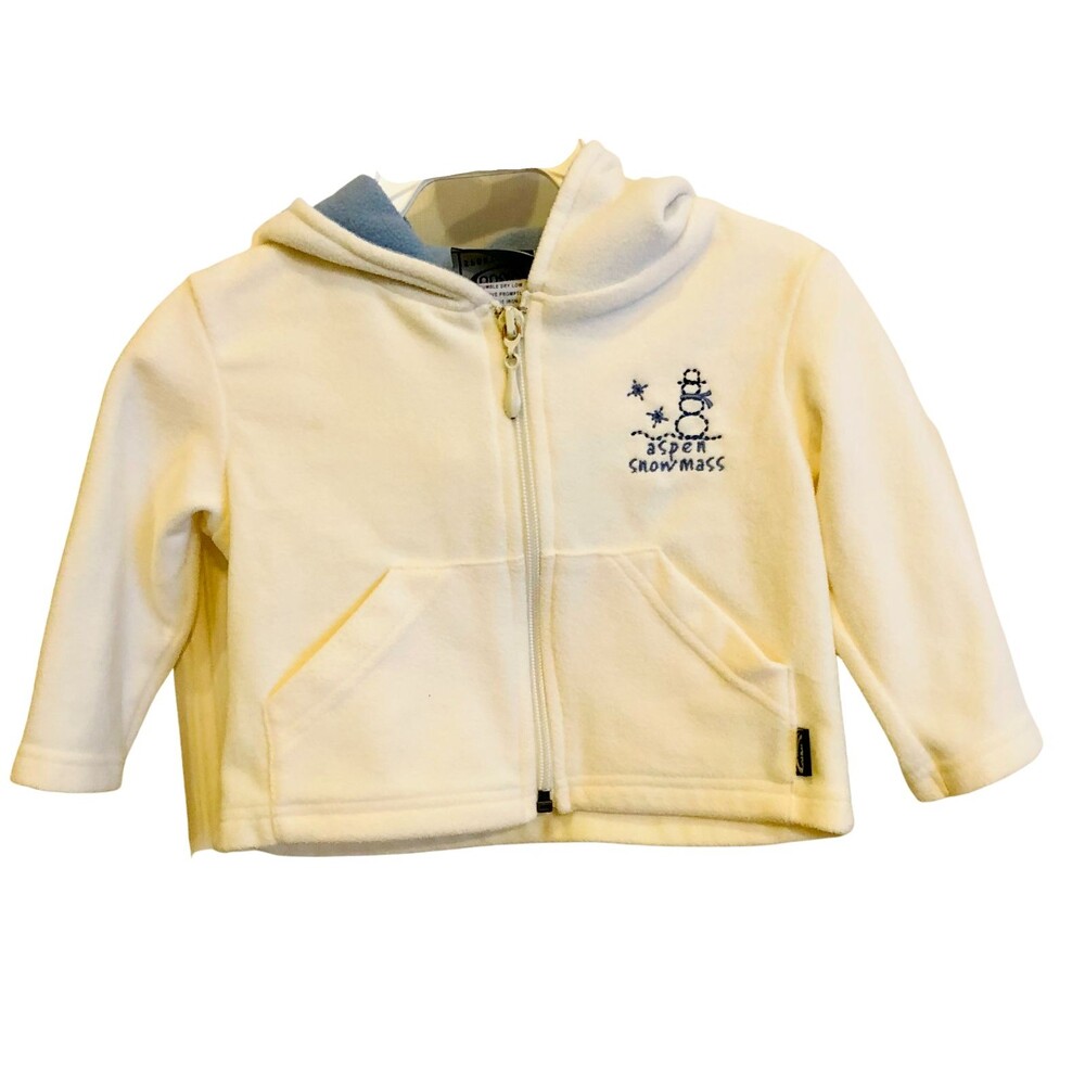 Ouray Toddler Hooded Fleece Jacket - Full Zipper - Snowmass/Aspen - 6-12